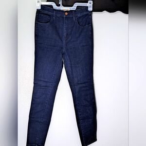 Madewell High Riser Skinny Women's Dark Blue Jeans Size 27